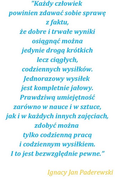 1 cytat Paderewski